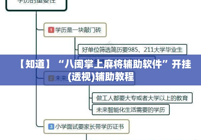 【知道】“八闽掌上麻将辅助软件”开挂(透视)辅助教程