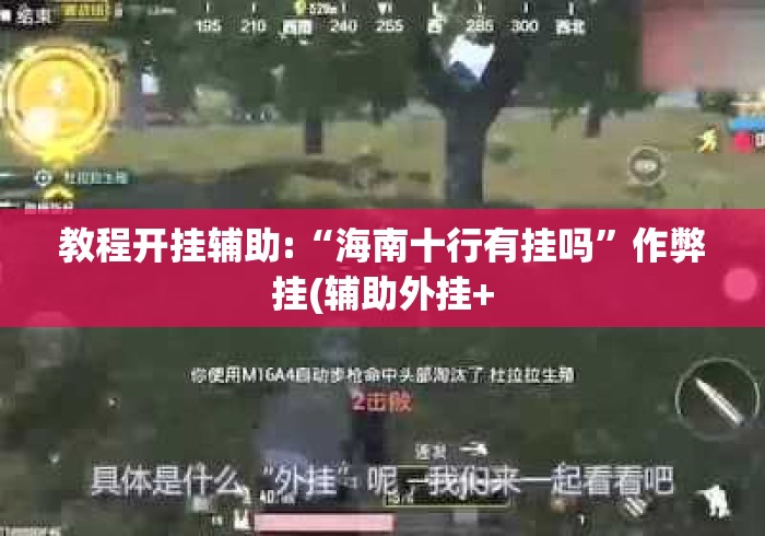 教程开挂辅助:“海南十行有挂吗”作弊挂(辅助外挂+