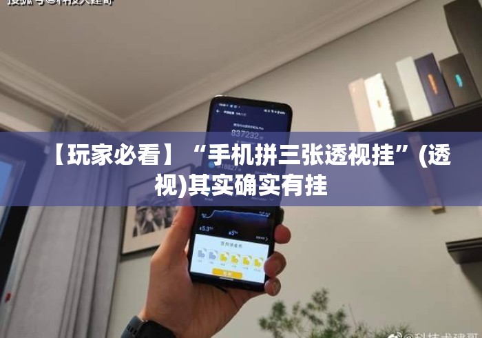 【玩家必看】“手机拼三张透视挂”(透视)其实确实有挂