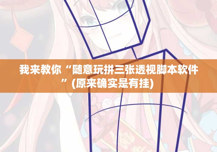 我来教你“随意玩拼三张透视脚本软件”(原来确实是有挂) 
