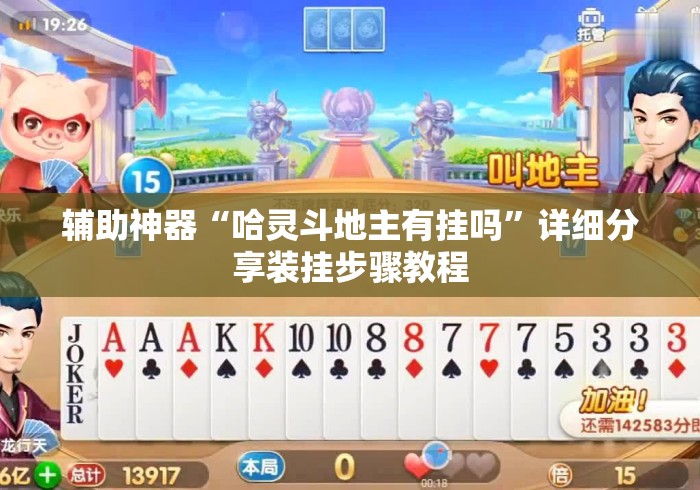 辅助神器“哈灵斗地主有挂吗”详细分享装挂步骤教程