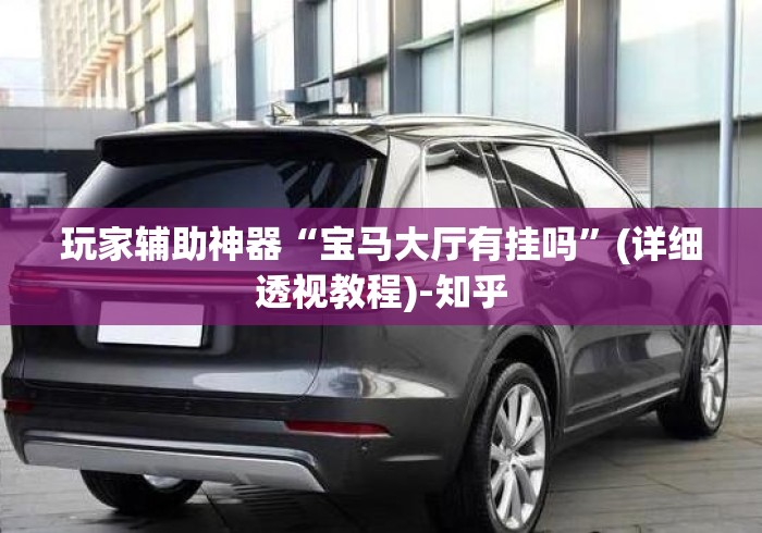 玩家辅助神器“宝马大厅有挂吗”(详细透视教程)-知乎