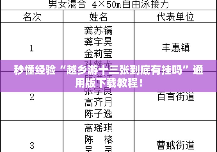 秒懂经验“越乡游十三张到底有挂吗”通用版下载教程！