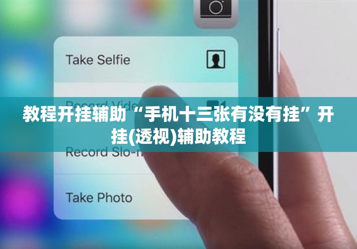 教程开挂辅助“手机十三张有没有挂	”开挂(透视)辅助教程
