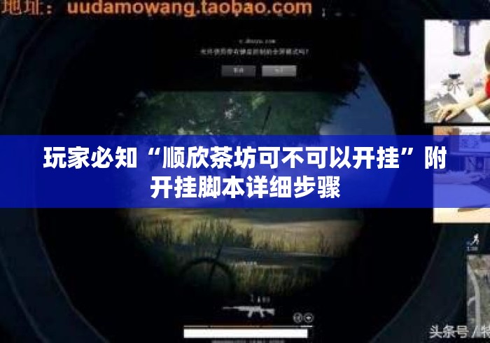 玩家必知“顺欣茶坊可不可以开挂”附开挂脚本详细步骤