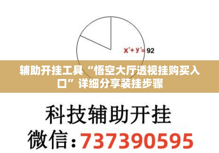 辅助开挂工具“悟空大厅透视挂购买入口”详细分享装挂步骤
