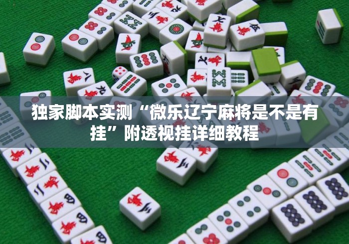 独家脚本实测“微乐辽宁麻将是不是有挂”附透视挂详细教程