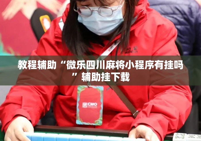 教程辅助“微乐四川麻将小程序有挂吗”辅助挂下载