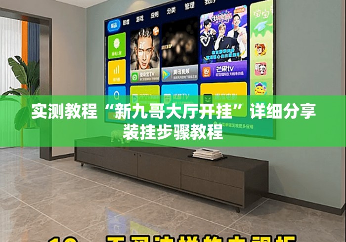 实测教程“新九哥大厅开挂”详细分享装挂步骤教程