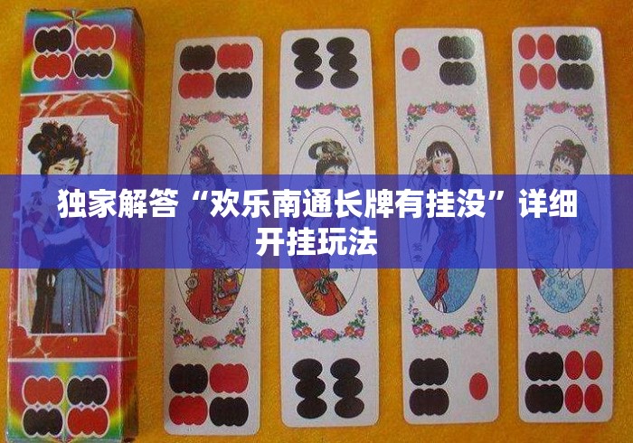独家解答“欢乐南通长牌有挂没”详细开挂玩法