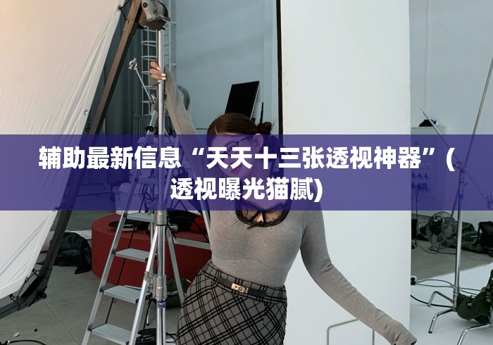 辅助最新信息“天天十三张透视神器”(透视曝光猫腻)