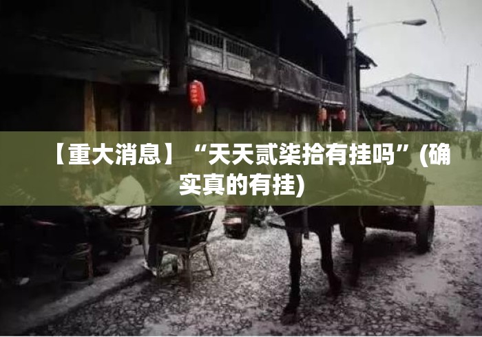 【重大消息】“天天贰柒拾有挂吗	”(确实真的有挂)