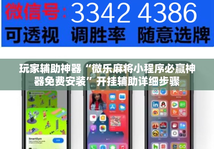 玩家辅助神器“微乐麻将小程序必赢神器免费安装”开挂辅助详细步骤
