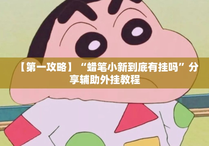 【第一攻略】“蜡笔小新到底有挂吗”分享辅助外挂教程