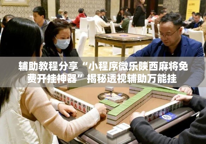 辅助教程分享“小程序微乐陕西麻将免费开挂神器”揭秘透视辅助万能挂 