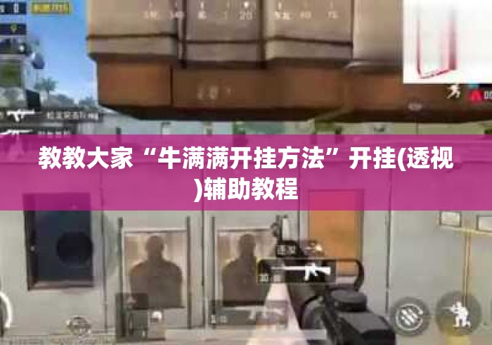 教教大家“牛满满开挂方法”开挂(透视)辅助教程