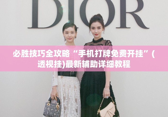 必胜技巧全攻略“手机打牌免费开挂”(透视挂)最新辅助详细教程
