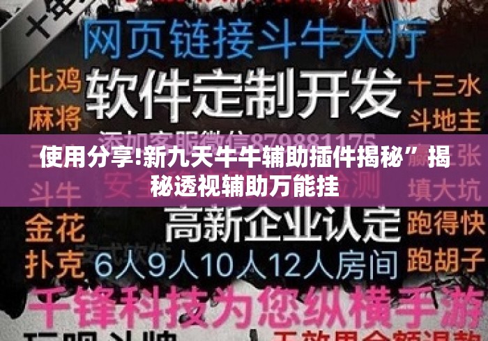 使用分享!新九天牛牛辅助插件揭秘”揭秘透视辅助万能挂