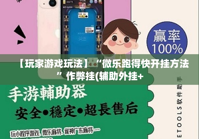【玩家游戏玩法】“微乐跑得快开挂方法”作弊挂(辅助外挂+