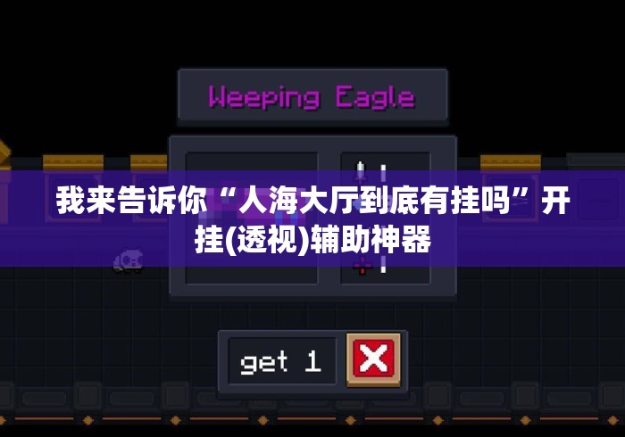 我来告诉你“人海大厅到底有挂吗”开挂(透视)辅助神器