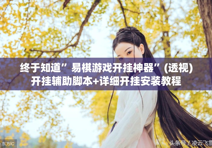 终于知道	”易棋游戏开挂神器”(透视)开挂辅助脚本+详细开挂安装教程