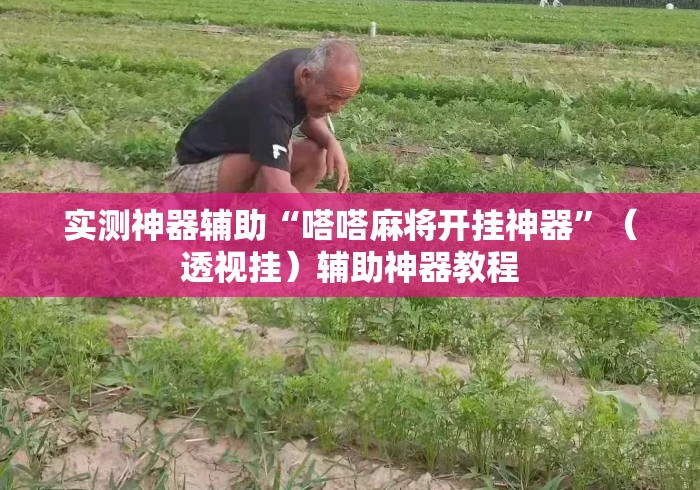 实测神器辅助“嗒嗒麻将开挂神器”（透视挂）辅助神器教程