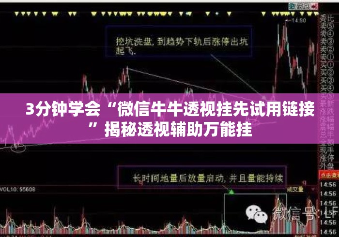 3分钟学会“微信牛牛透视挂先试用链接”揭秘透视辅助万能挂