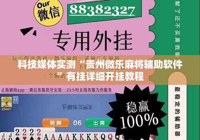 科技媒体实测“贵州微乐麻将辅助软件”有挂详细开挂教程