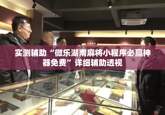 实测辅助“微乐湖南麻将小程序必赢神器免费”详细辅助透视