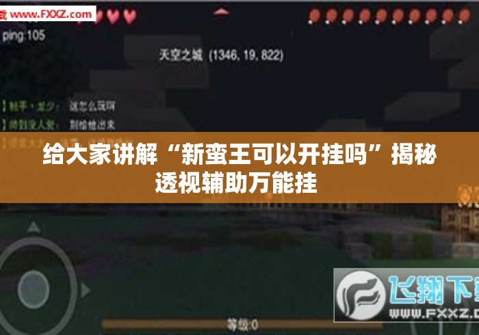 给大家讲解“新蛮王可以开挂吗”揭秘透视辅助万能挂 
