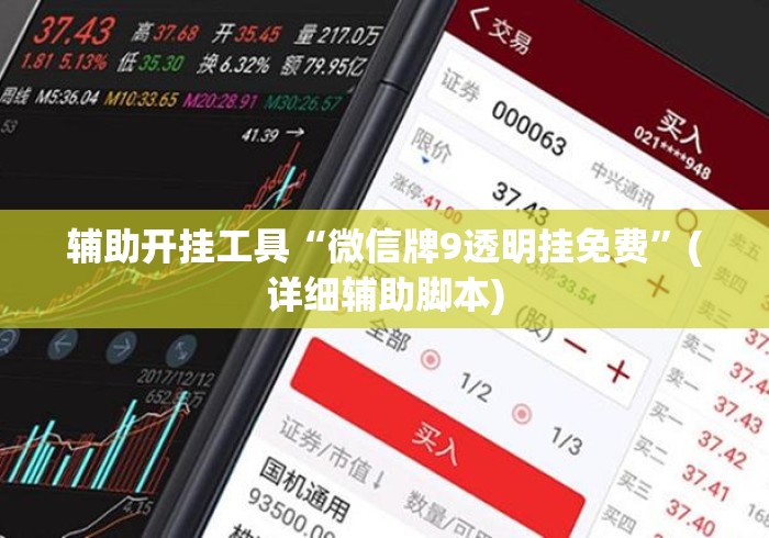 辅助开挂工具“微信牌9透明挂免费”(详细辅助脚本)