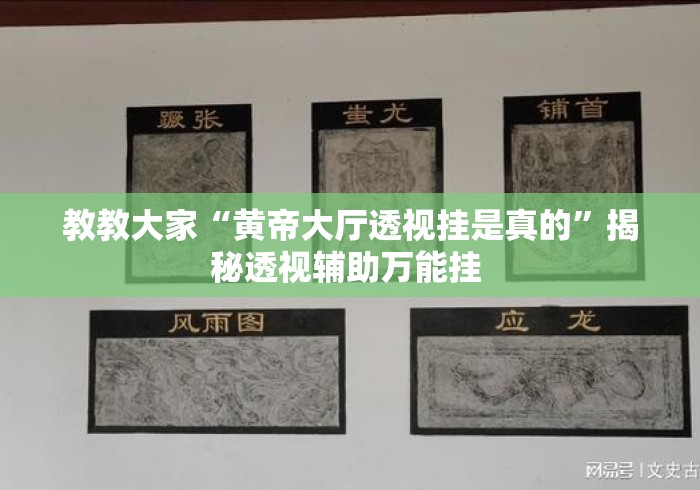 教教大家“黄帝大厅透视挂是真的”揭秘透视辅助万能挂 
