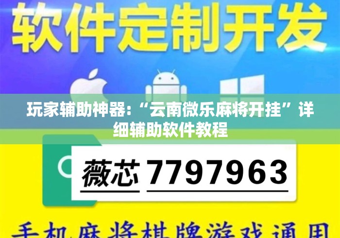 玩家辅助神器:“云南微乐麻将开挂	”详细辅助软件教程