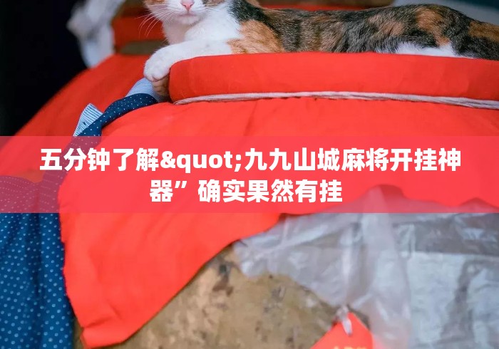 五分钟了解"九九山城麻将开挂神器”确实果然有挂 