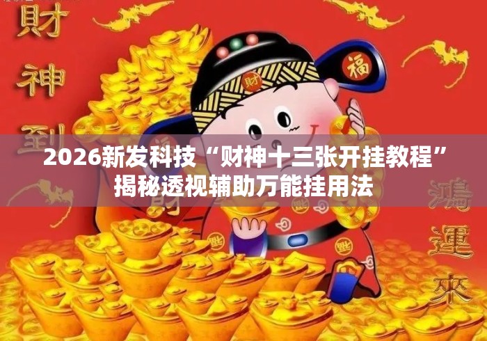 2026新发科技“财神十三张开挂教程	”揭秘透视辅助万能挂用法