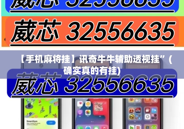 【手机麻将挂】讯奇牛牛辅助透视挂	”(确实真的有挂)
