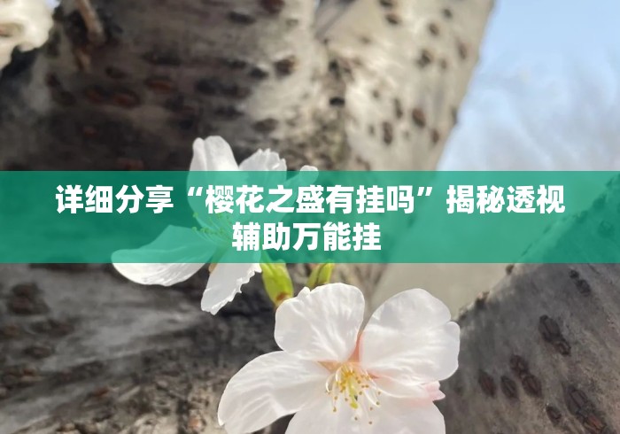 详细分享“樱花之盛有挂吗”揭秘透视辅助万能挂 