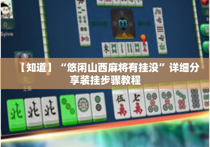 【知道】“悠闲山西麻将有挂没	”详细分享装挂步骤教程