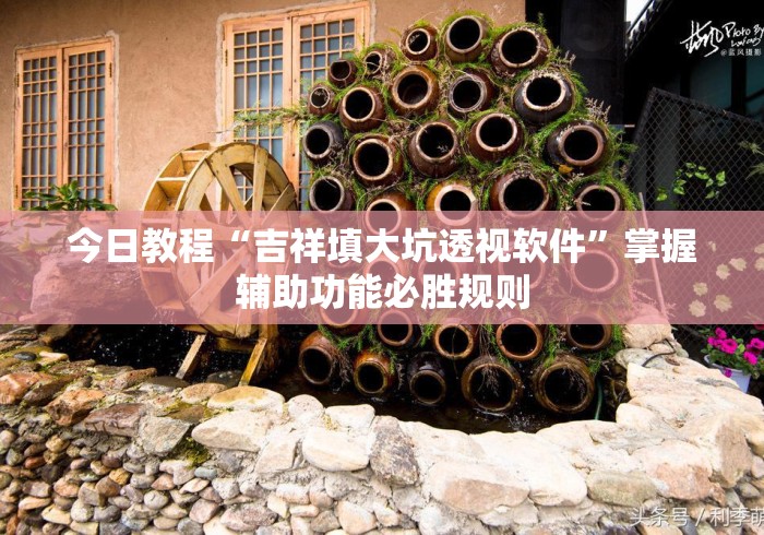 今日教程“吉祥填大坑透视软件”掌握辅助功能必胜规则