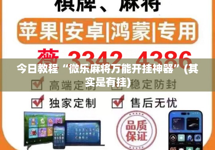 今日教程“微乐麻将万能开挂神器”(其实是有挂)