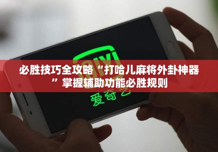 必胜技巧全攻略“打哈儿麻将外卦神器	”掌握辅助功能必胜规则