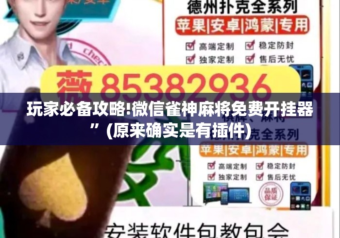 玩家必备攻略!微信雀神麻将免费开挂器	”(原来确实是有插件)