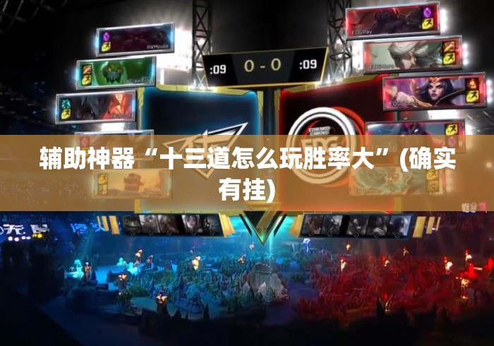 辅助神器“十三道怎么玩胜率大”(确实有挂)