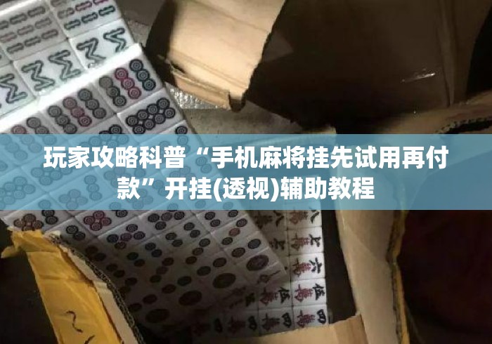 玩家攻略科普“手机麻将挂先试用再付款	”开挂(透视)辅助教程