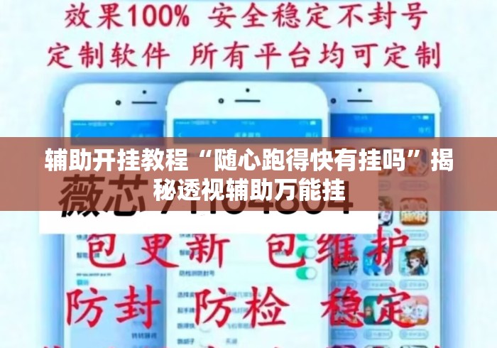辅助开挂教程“随心跑得快有挂吗”揭秘透视辅助万能挂