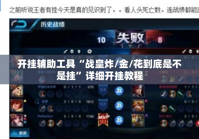 开挂辅助工具“战皇炸/金/花到底是不是挂”详细开挂教程
