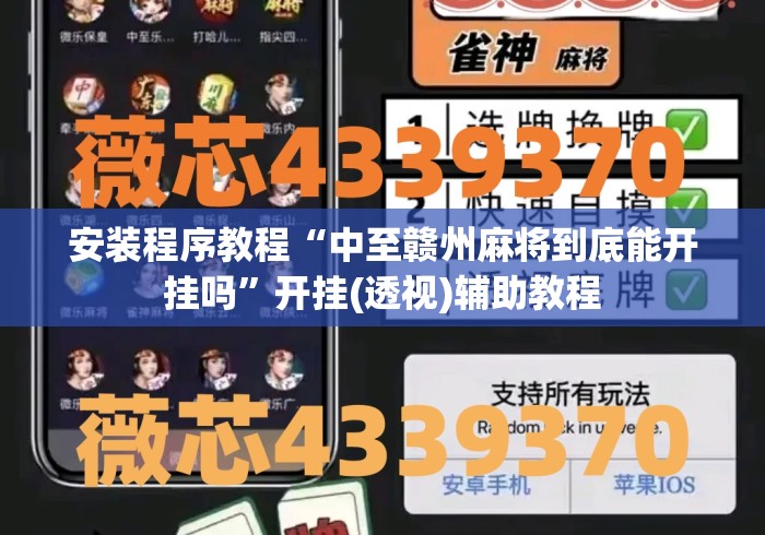 安装程序教程“中至赣州麻将到底能开挂吗”开挂(透视)辅助教程