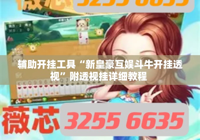 辅助开挂工具“新皇豪互娱斗牛开挂透视	”附透视挂详细教程 