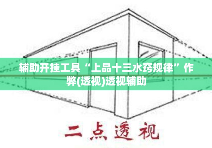 辅助开挂工具“上品十三水窍规律	”作弊(透视)透视辅助