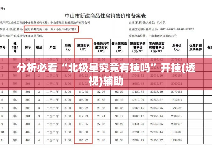分析必看“北极星究竟有挂吗”开挂(透视)辅助